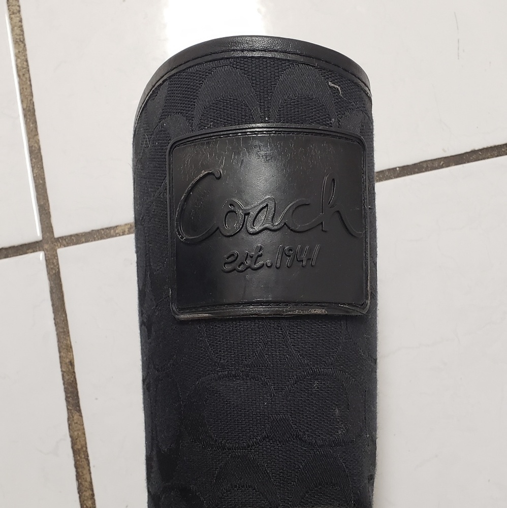Coach logo rubber boots - Picture 7 of 7